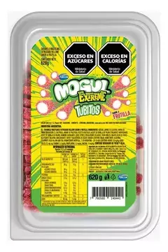 Mogul Extreme "Tubitos" frutilla 620 grs