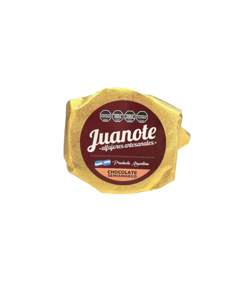 Alfajor Juanote "Chocolate semiamargo"