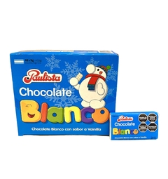 Chocolatínes Paulista "blanco" 9 grs 48 u