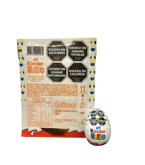 Kinder huevo "Minions" 20 grs 12 u