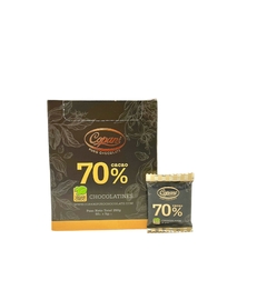 Copani chocolatínes 70% cacao 50 u