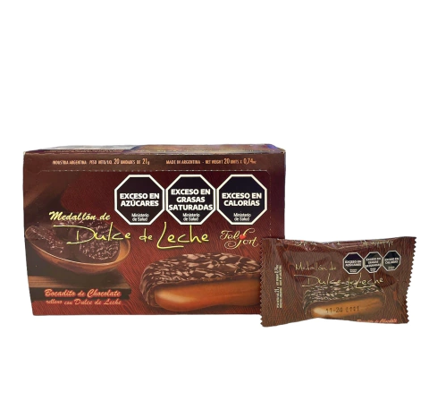 Felfort medallón dulce de leche 20 u
