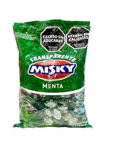 Misky caramelos "Menta" 810 grs