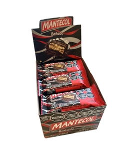 Mantecol bañado 20 grs 18 u