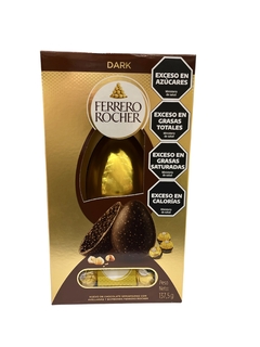 Huevo Ferrero Rocher "Dark" 137,5 grs