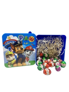 Tupper "Paw Patrol" c/20 huevitos Bonafide rellenos