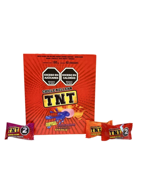 TNT "chicles surtidos" 40u