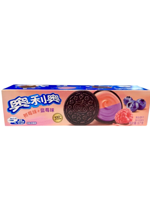 Oreo chinas "Frambuesa/Arándano" 97 grs