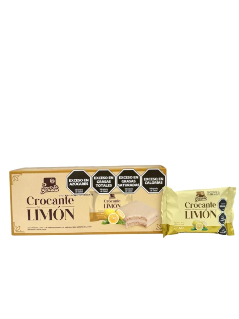 Crocante de limón Punta Ballena 40 grs 6u