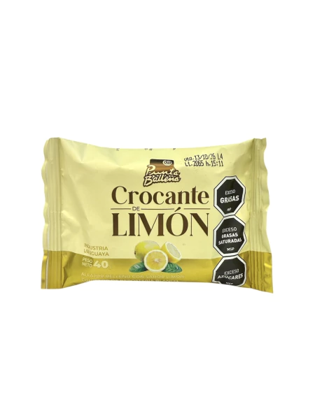 Crocante de limón Punta Ballena 40 grs