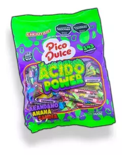 Pico Dulce masticables "Ácido Power" 500 grs