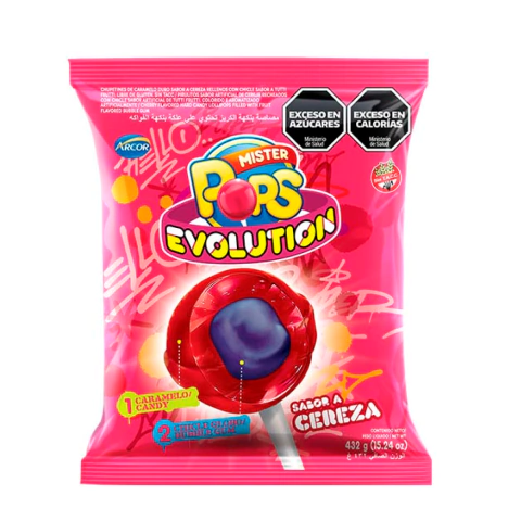Mister Pop's Evolution "Cereza" 24u