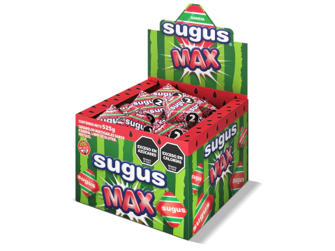 Sugus Max "Sandía" 70 u