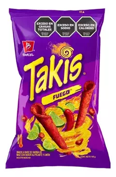Takis "Fuego" 140 grs