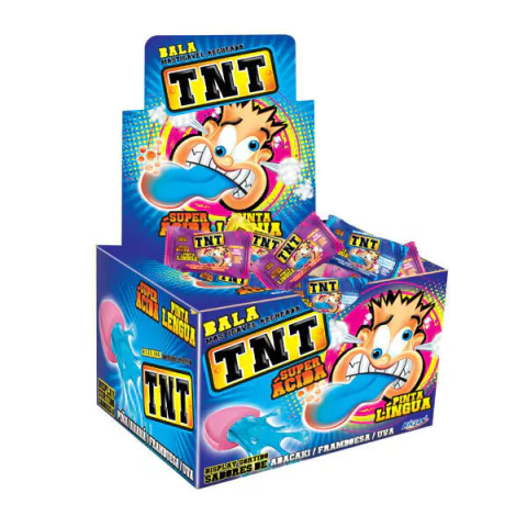 TNT "masticables ácidos, pinta lengua" 60 u