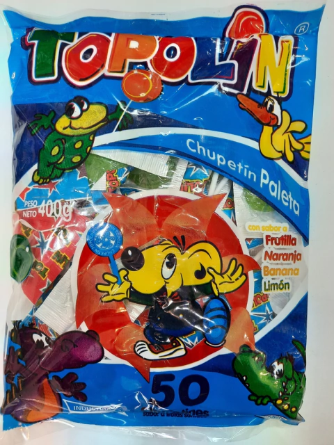 Topolín "Paletitas" 50 u