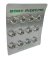 Kit com 12 piercing aço inox fake septo indiano strass modelo 2