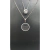 Colar duplo aço inox brilhe sua luz e strass - comprar online