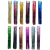 Ombreira de fitas cores carnaval 12 cores