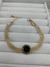 Pulseira aço inox algarismo romano fecho lagosta - DESTAC