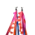 Brinco fitas com pompom cores sortidas carnaval - comprar online