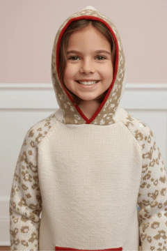 Sweater Print Blanco - Passantino