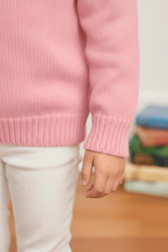 Sweater bordado Rosa - Passantino