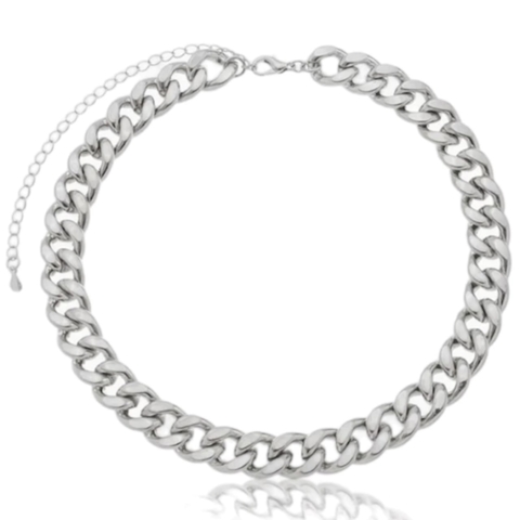 Chocker Bold G Prata - comprar online