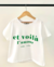 Remera Crop Et voila teens