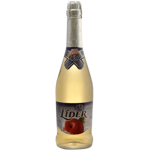 Espumante Sidra Maça S/ Álcool 660ml - Lider