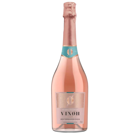 Espumante Sem Álcool Brut Rosé 750ml - VINOH