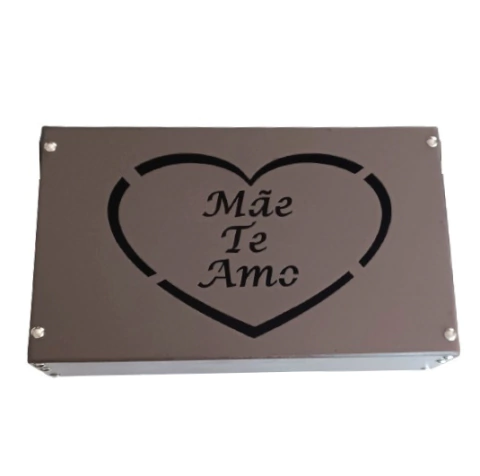 Caixa para Dois Vinhos "Mãe Te Amo"