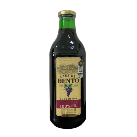 Suco de Uva Integral Casa De Bento 1l - Aurora - comprar online