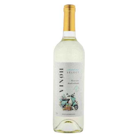 Vinho Sem Álcool Branco Moscato Select 750ml - Vinoh