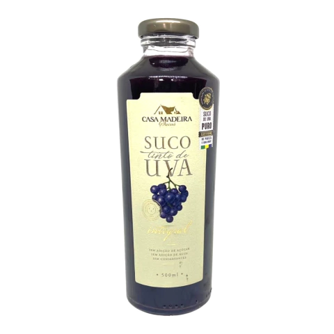 Suco de Uva Integral 500ml - Casa Madeira