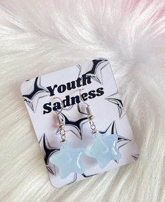 Aretes Estrella azul