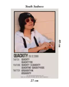 Poster Quackity Info - comprar en línea