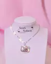 Relicario Silver Hello Kitty