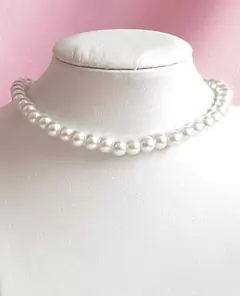 Collar básico de perlas - comprar en línea
