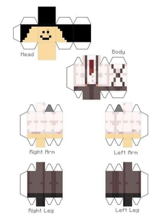 Papercraft Armable Quackity - Youth Sadness