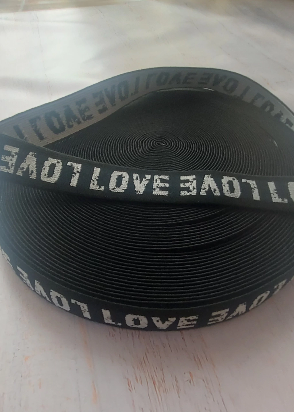 Elástico Love 3 cm x mt