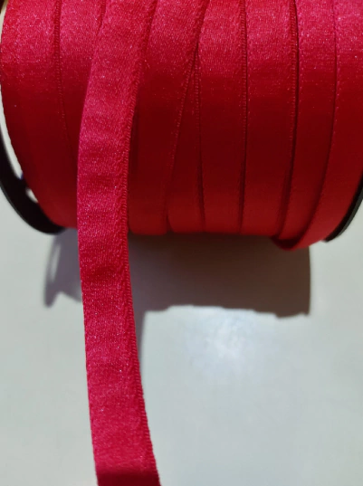 Cinta Vaina 10 mm Rojo x mt
