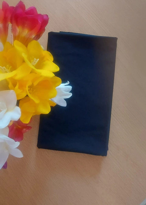 Microfibra Primera Piel x 1/2 mt de largo Negro