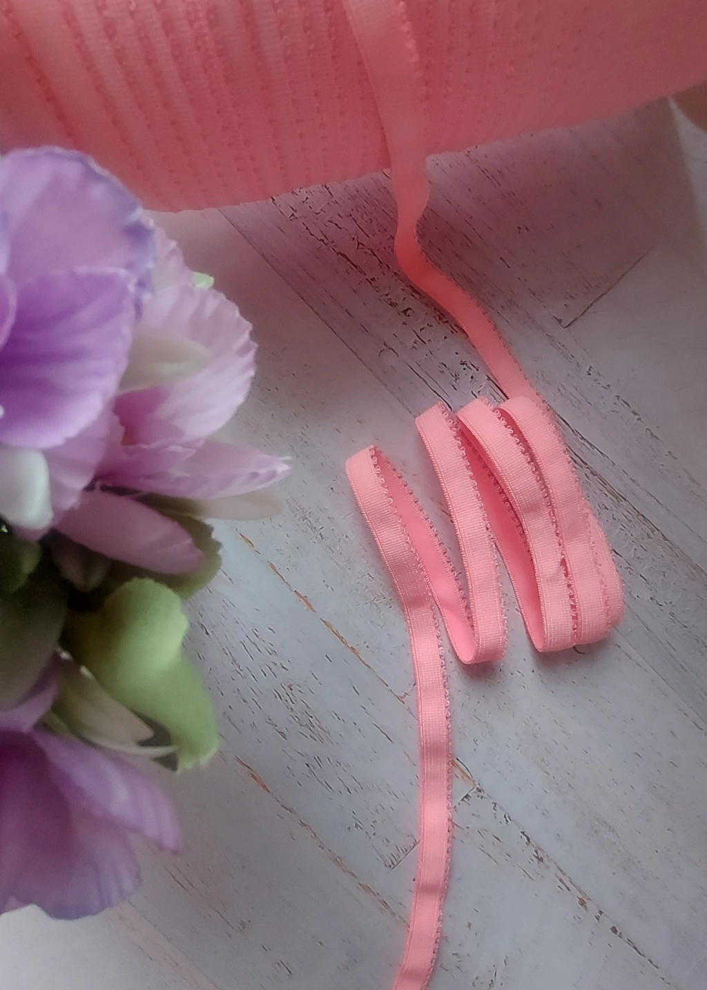 Elastico Bajo Busto 10 mm x mt Flamingo