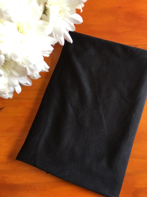 Microtul Doble rebote x 1/2 metro Negro