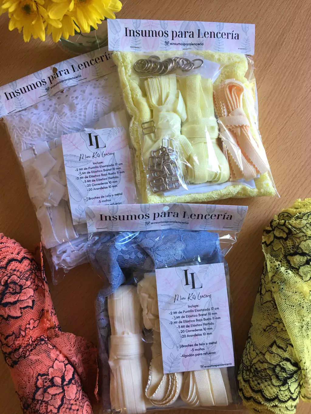 Mini Kits Lencero (elegí tu color Fav) con Molde Less Regulable Esmeralda