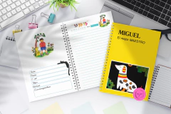 Libreta Perrito Medio Oficio Kawaii en internet