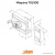 Fechadura De Portao Sobrepor Preta Inox Stam/3f - comprar online