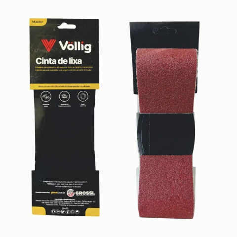 Lixa Cinta Marrom Grano 50 (610 X 100) Vollig