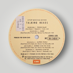 Talking Heads - Stop Making Sense - loja online